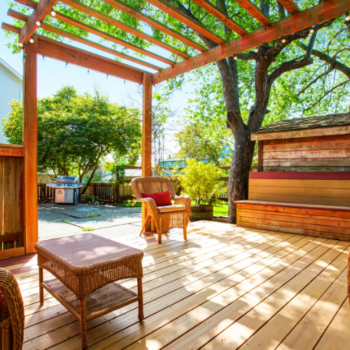 Backyard Pergola and Patio Spring Branch Texas